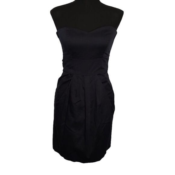 B. Darlin Strapless Black Mini Dress - Picture 2 of 8